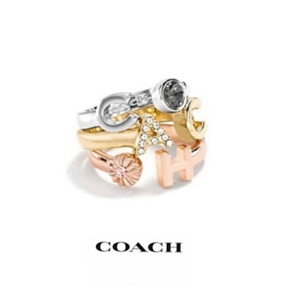 Coach Jewelry - Coach Tri-Color Rings